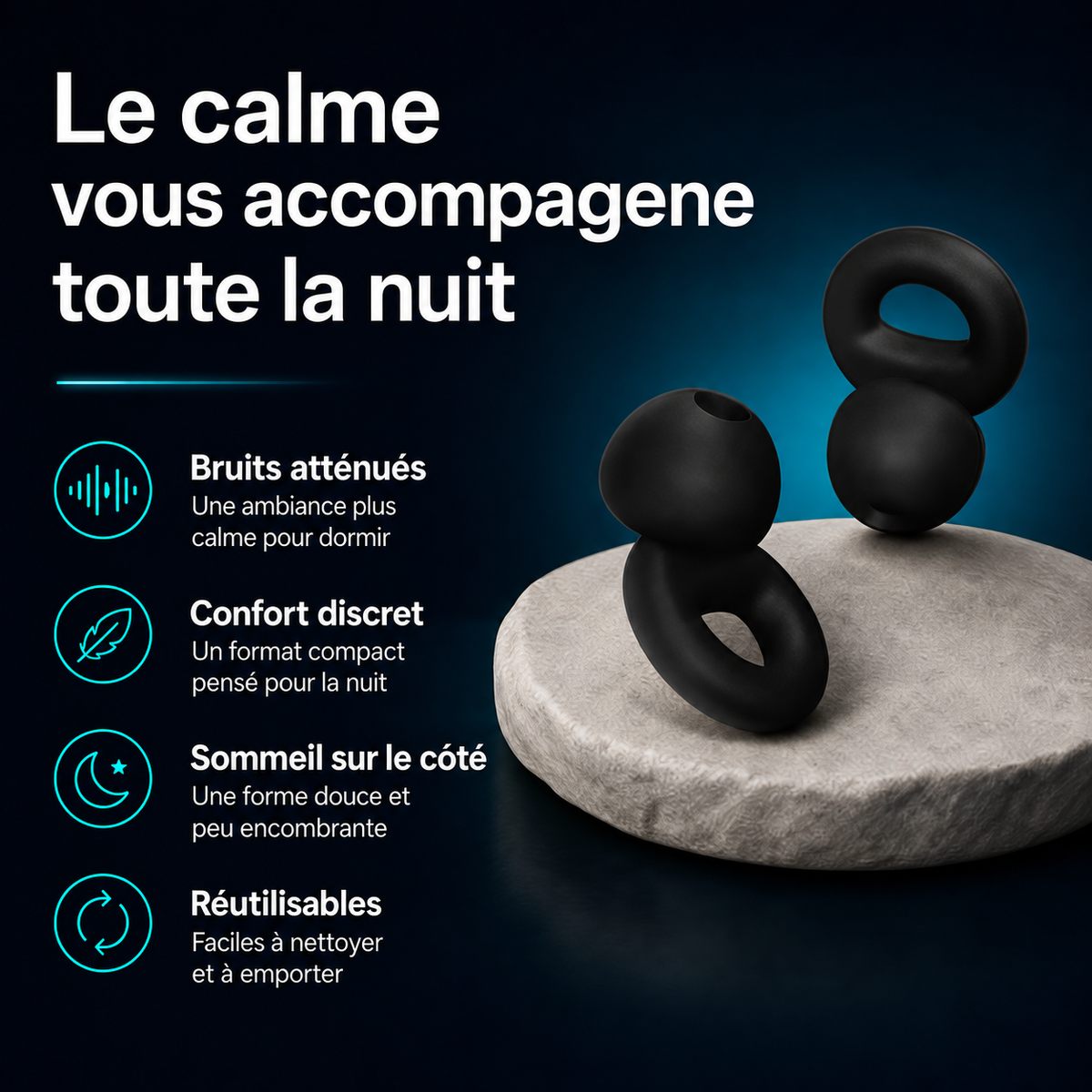 Avantages des bouchons d’oreilles Silens en silicone souple de Likcha